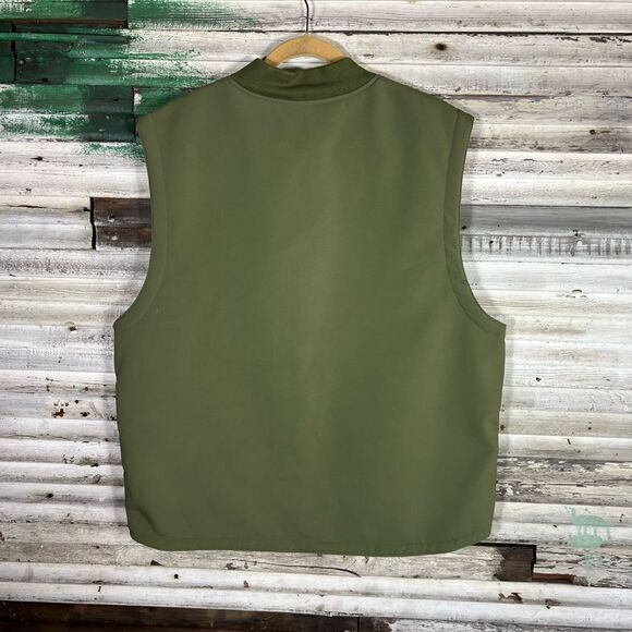 SUPREME WINDSTOPPER WORK VEST XLARGE OLIVE GREEN FW22 - Picture 2 of 9